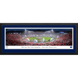 deluxe framed panorama 2023 Rose Bowl Game Champions - Penn State Nittany Lions
